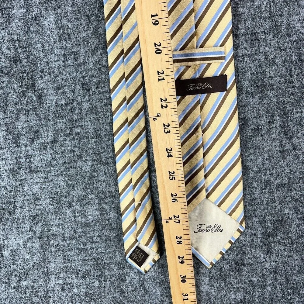 Tasso Elba Tie Mens Silk made 60